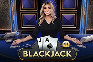 Blackjack 91 - Azure